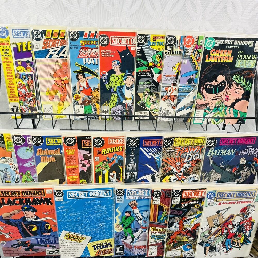 Secret Origins 33-50 Annual 1 2 3‎ Special Lot DC Comics 1986-1990